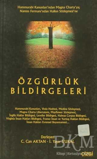 Özgürlük Bildirgeleri - Çizgi Kitabevi Yayınları