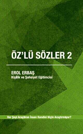 Öz`lü Sözler 2 - Başarıyı Arttırma Merkezi