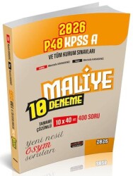 P48 KPSS A Grubu Maliye 10 Deneme - Savaş Yayınevi