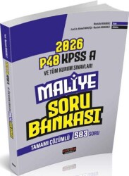 P48 KPSS A Grubu Maliye Soru Bankası Tamamı Çözümlü - Savaş Yayınevi