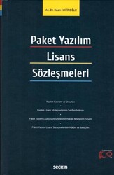 Paket Yazılım Lisans Sözleşmeleri - Seçkin Yayıncılık