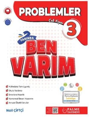 Palme Yayıncılık 3. Sınıf Problemler Yanında Ben Varım Soru Kitabı - 1