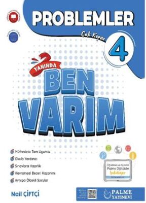 Palme Yayıncılık 4. Sınıf Problemler Yanında Ben Varım Soru Kitabı - 1