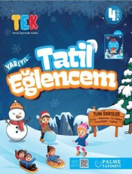 4. Sınıf Tek Yarıyıl Tatil Eğlencem - Palme Yayınları
