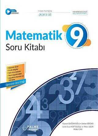 Palme Yayıncılık 9. Sınıf Matematik Soru Bankası Kitabı