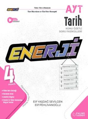 Palme Yayıncılık Enerji AYT Tarih Konu Özetli Soru Fasikülleri - 1