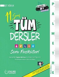Palmetre 11. Sınıf Eşit Ağırlık Tüm Dersler Aylık Çalışma Fasikülleri - Palme Yayınları