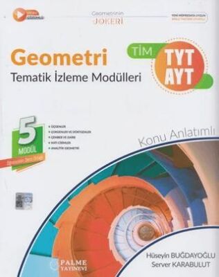 Palme Yayıncılık TYT AYT Geometri TİM Tematik İzleme Modülleri Konu Anlatımlı - 1