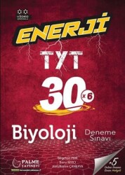 TYT Enerji 30 Biyoloji Deneme Sınavı - Palme Yayınları