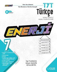 TYT Enerji Türkçe Konu Özetli Soru Fasikülleri 7 Fasikül - Palme Yayınları