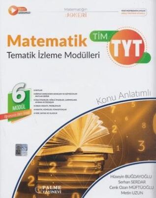 Palme Yayıncılık TYT Matematik TİM Tematik İzleme Modülleri Konu Anlatımlı - 1