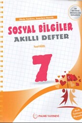 7. Sınıf Sosyal Bilgiler Akıllı Defter - Palme Yayınları