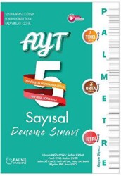 Palmetre AYT Sayısal 5 Deneme Sınavı - Palme Yayınları
