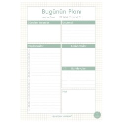 Süresiz Günlük Planlayıcı Minimal Desenli - Paloma Yayınevi