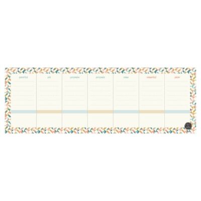 Süresiz Haftalık Planlayıcı - Geometrik Desenli - Model 2 - 1