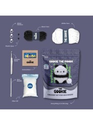 Panda Örgü Seti - Gookie