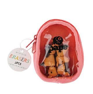 Pape Çantalı 3 Lü Zürafa Silgi Sa150348 - 1