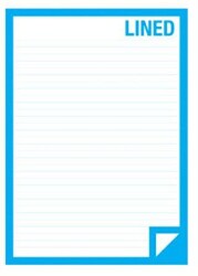 Paper Blok A4 Lıned - Deffter