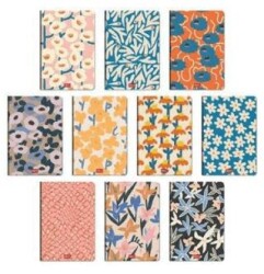 Papirus Çiçek 16X23 Ciltli Sert Kapak 96 Yaprak Çizgili - Colornote Papirüs