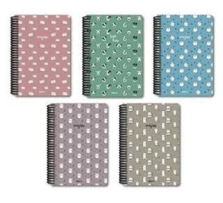 Papirus Miyav 14X19 Spiralli Sert Kapak 120 Yaprak Çizgili - 1