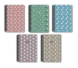 Papirus Miyav 16X23 Spiralli Sert Kapak 120 Yaprak Çizgili - 1