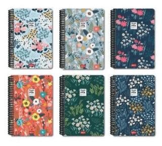 Papirus Summer 14X19 Spiralli Sert Kapak 120 Yaprak Çizgili - 1