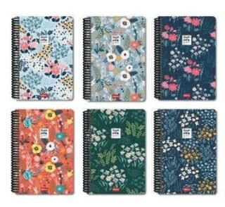 Papirus Summer 14X19 Spiralli Sert Kapak 120 Yaprak Kareli - 1