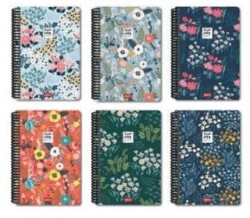 Papirus Summer 16X23 Spiralli Sert Kapak 120 Yaprak Çizgili - Colornote Papirüs