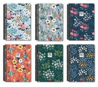 Papirus Summer 16X23 Spiralli Sert Kapak 120 Yaprak Kareli - 1