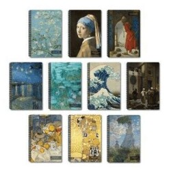 Papirus Tuval 14X19 Spiralli Sert Kapak 100 Yaprak Çizgili - Colornote Papirüs