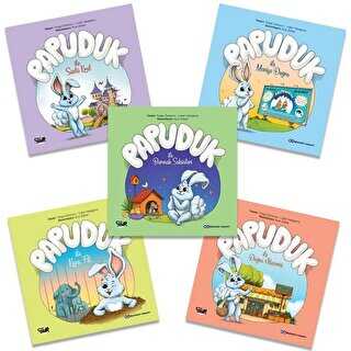 Papuduk 5`li Set - Tekir Kitap