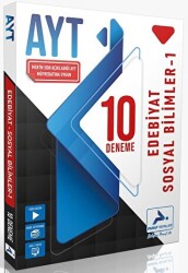 Paraf AYT Edebiyat Sosyal Bilimler - 1 10 Deneme - PARAF Yayınları