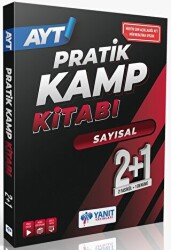 Paraf AYT Sayısal 2+1 Pratik Kamp Kitabı - PARAF Yayınları