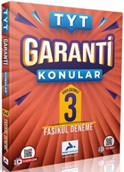 Tyt Garanti Konular 3 Fasikül Deneme - PARAF Yayınları