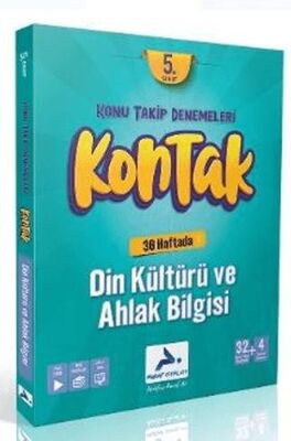 Paraf Yayınları 5. Sınıf Kontak Din Kültürü ve Ahlak Bilgisi Denemeleri - 1