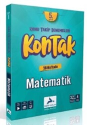 5. Sınıf Kontak Matematik Denemeleri - PARAF Yayınları
