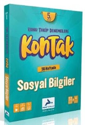 Paraf Yayınları 5. Sınıf Kontak Sosyal Bilgiler Denemeleri - 1