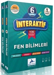 6. Sınıf İnteraktif Fen Bilimleri Etkinlikli Çalışma Kitabı 2 Modül - PARAF Yayınları