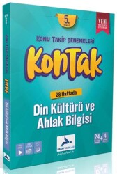 5. Sınıf Kontak Din Kültürü ve Ahlak Bilgisi Konu Takip Denemeleri - PARAF Yayınları