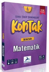 6. Sınıf Kontak Matematik Konu Takip Denemeleri - PARAF Yayınları