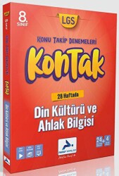 8. Sınıf Din Kültürü ve Ahlak Bilgisi 28 Kontak Deneme - PARAF Yayınları