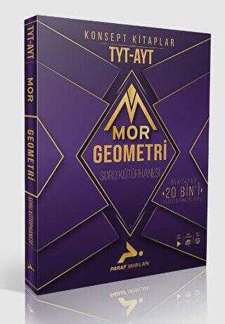 Paraf Yayınları TYT-AYT Mor Geometri Soru Kütüphanesi