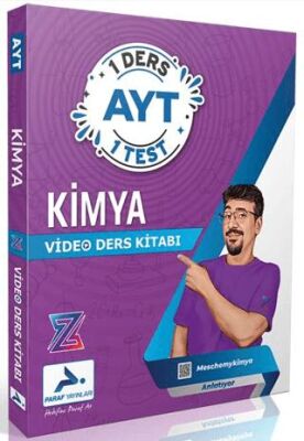 Paraf Yayınları Z Takım AYT Kimya Video Ders Kitabı - 1