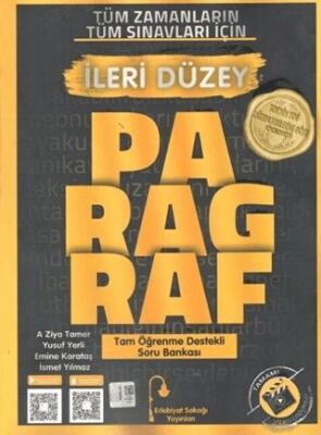 Edebiyat Sokağı Yayınları Paragraf İleri Düzey Soru Bankası - 1