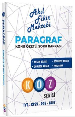 Tonguç Akademi Paragraf Konu Özetli Soru Bankası - 1