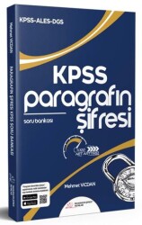 KPSS Paragrafın Şifresi Modüler Soru Bankası - Paragrafın Şifresi Yayınları