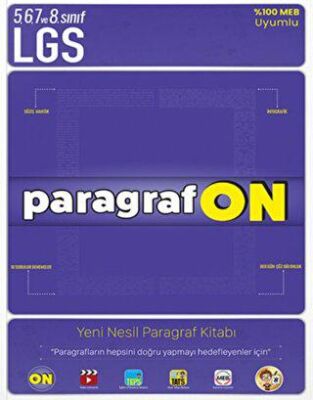 Tonguç Akademi ParagrafON - 5,6,7. Sınıf ve LGS - 1