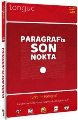 Tonguç Akademi Paragraf`ta Son Nokta - 1