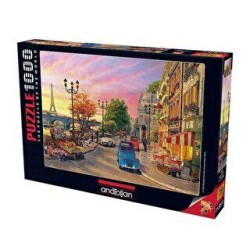 Anatolian Puzzle 1000 Parça Paris te Akşamüstü - Anatolian