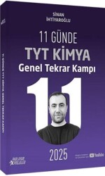 Parlayan Projeler 2025 11 Günde TYT Kimya Genel Tekrar Kampı Video Ders Takip Kitabı - Parlayan Projeler